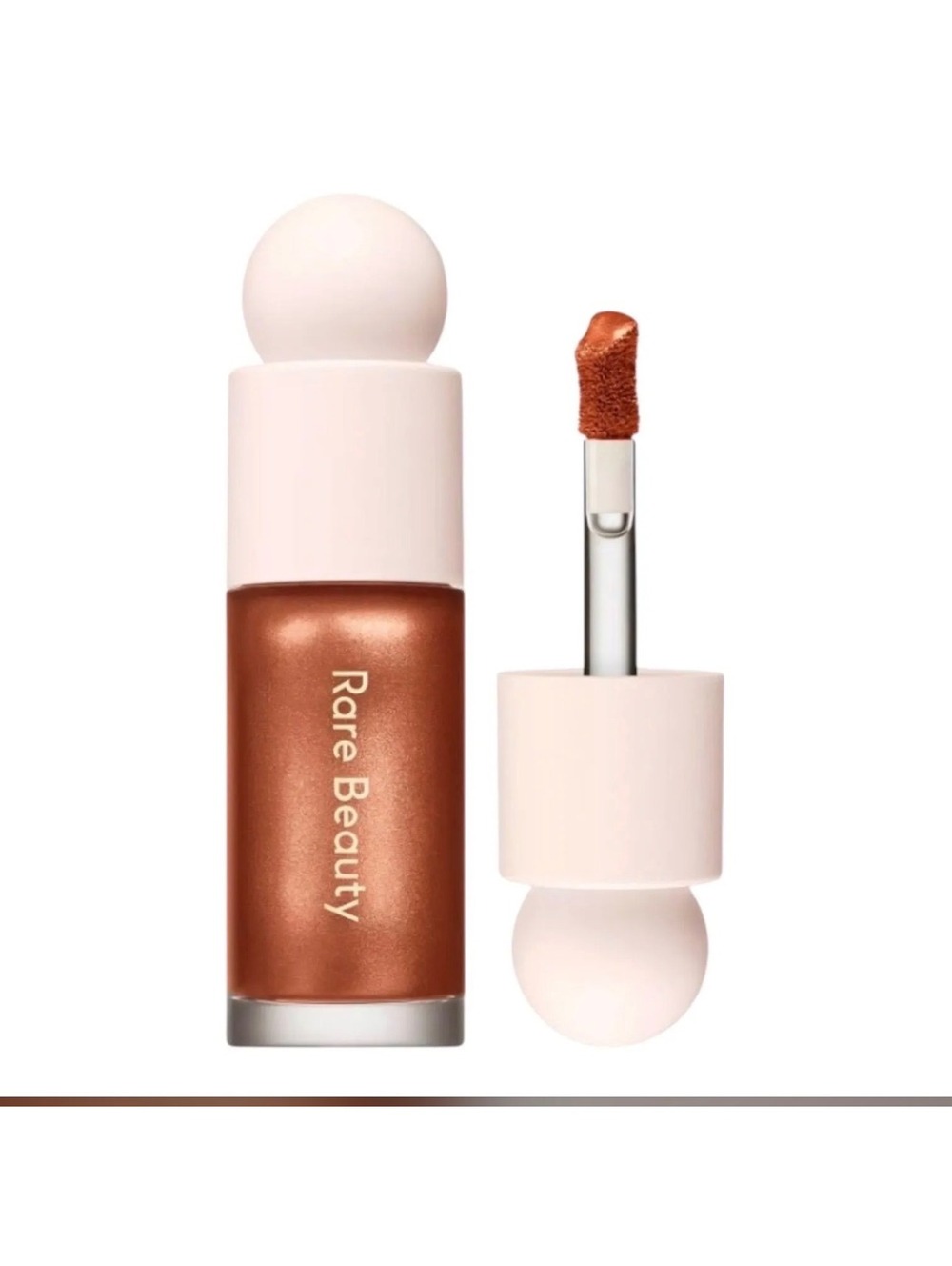 Rare Beauty Liquid Eyeshadow in Shimmering Bronze